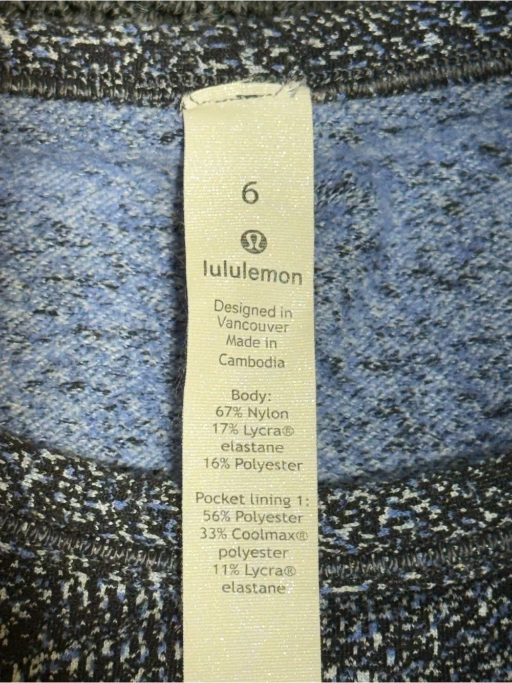 Lululemon Cypress Kiss Long Sleeve